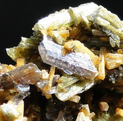 AXINITE crystals on Epidote - rare specimen from Strzegom, Poland