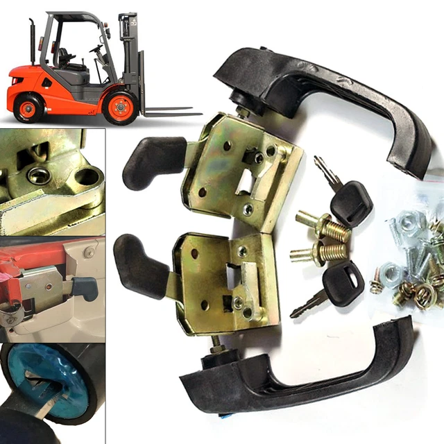 Universal Handle Locking Door Handle Door Lock for Electric Tricycle Tractor