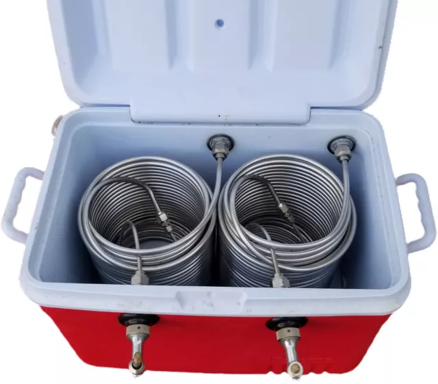 Draft Keg Two Beer Jockey Box Cooler