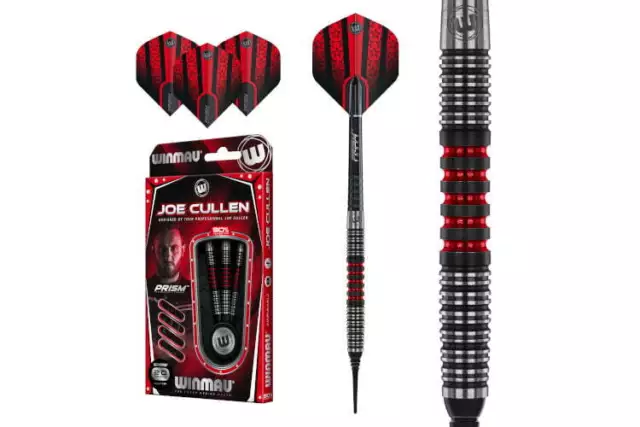 WINMAU Joe Cullen Scallop Soft Tip 90% Tungsten Darts 20 Gram Easter Gifts