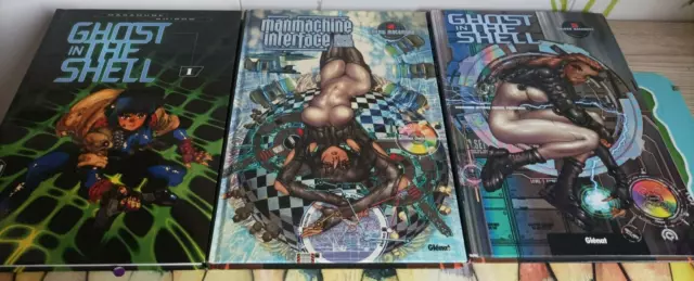 Manga ghost in the shell T 1 EO 1996 T2 et T3 manmachine interface - S. Masamune