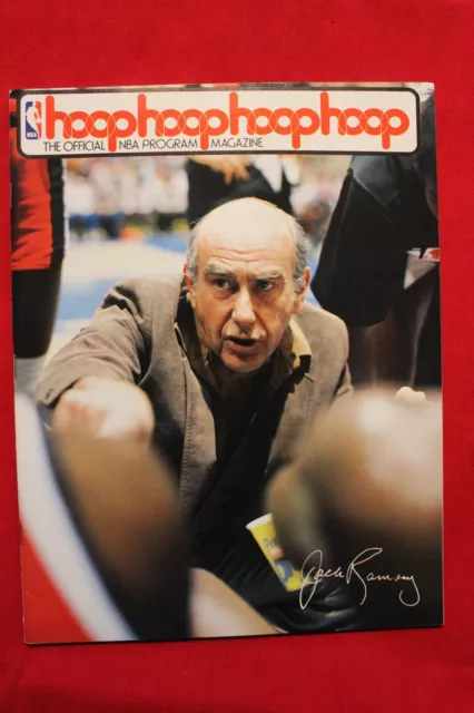 1984 HOOP-Portland vs Golden State-Jack Ramsey(Cover)-Mikan-Joe Barry Carroll