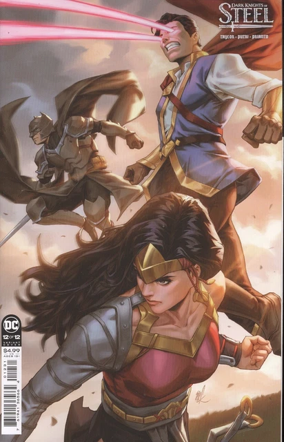 Dark Knights Of Steel #12 Cover B Ejikure Card Stock Variant Vf/Nm Dc Hohc 2023