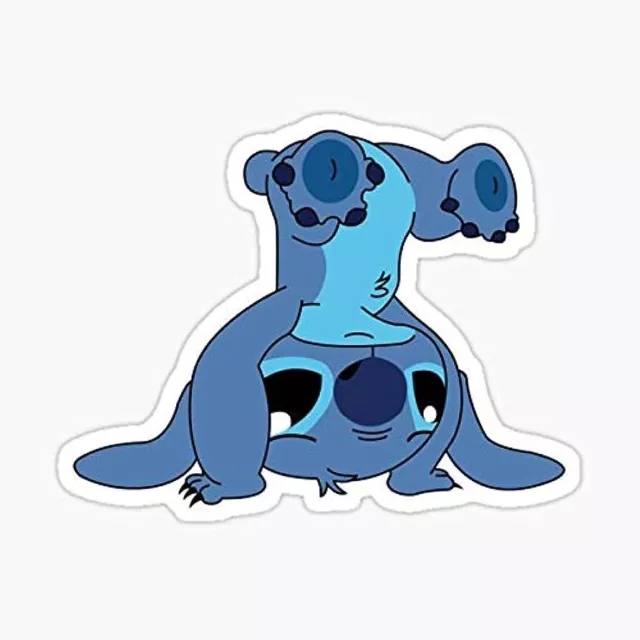 Stitch Lilo Eyeball Decal Funny Disney Cute Water Glossy Disney Sticker 