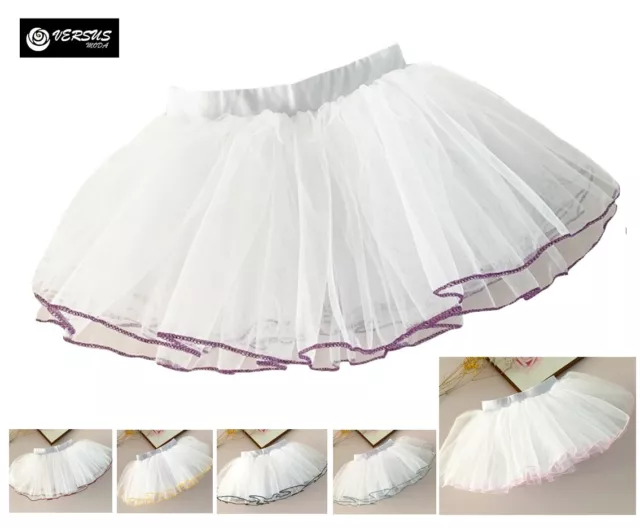 Gonna Tutù Saggio Danza Bambina Donna Girl Ballet Tutu Skirt Tutulette DAS037