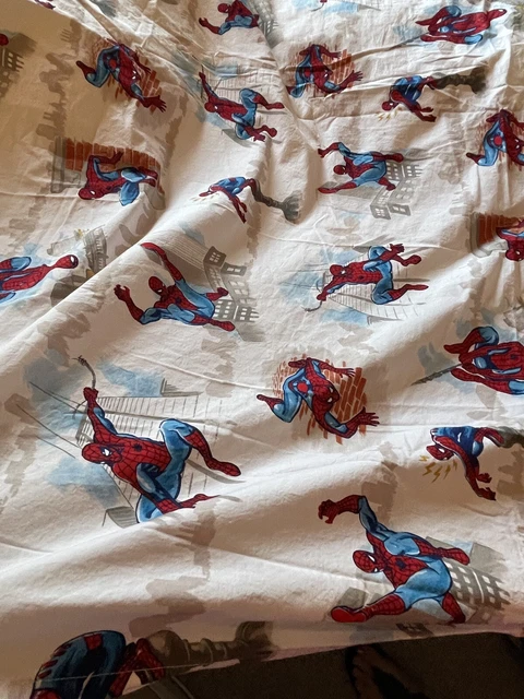 Hoja plana de cómics de Marvel increíbles de Spiderman de Marvel 90 X 96"" de granero de cerámica para niños