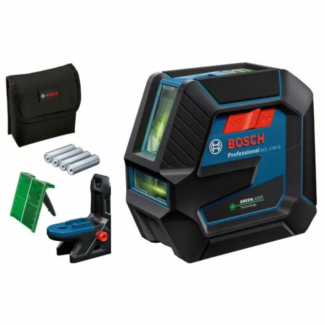 BOSCH Kombilaser GCL 2-50 G Grün inklZubehör