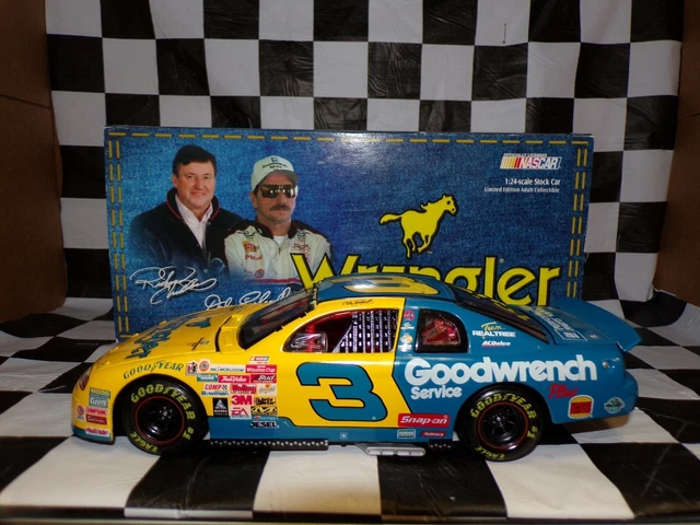 1999 Dale Earnhardt #3 GM Goodwrench Service Plus Wrangler Jeans 1:24