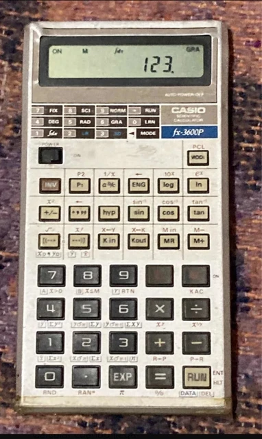 Calculadora científica años 80