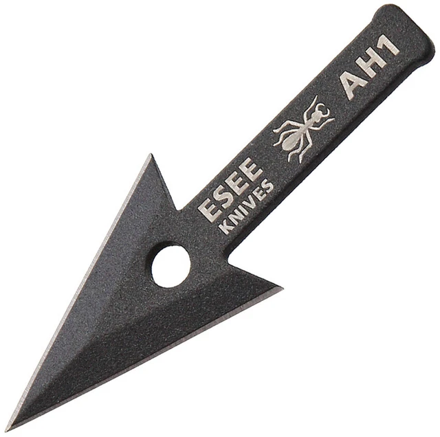 ESEE AH1TG Arrowhead Tactical Grey 2.25" Dual Edge Head