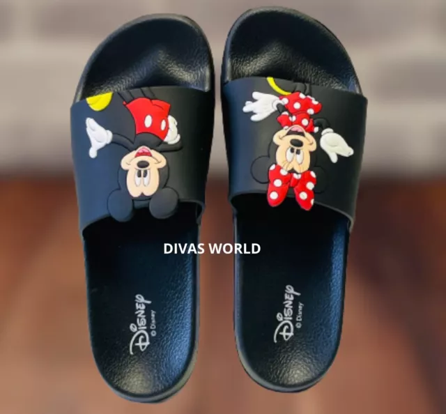 Mickey mouse flip best sale flops womens