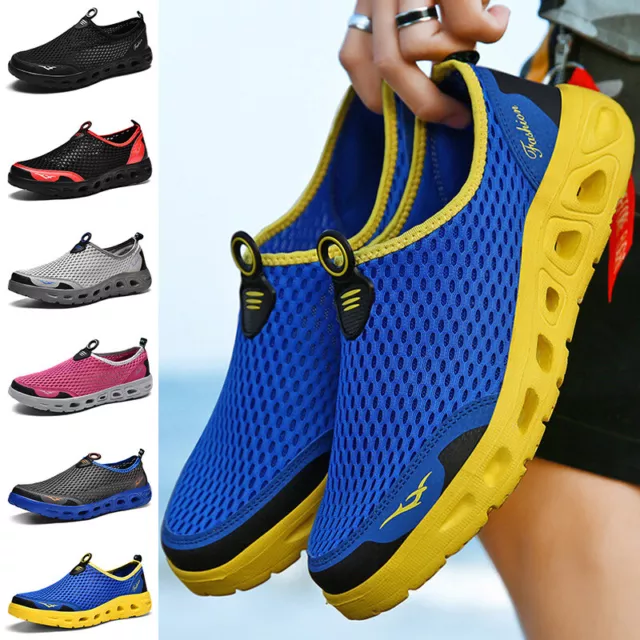 Unisex Water Shoes Surfing Wading Aqua Beach Diving Hiking Sneakers Non Slip