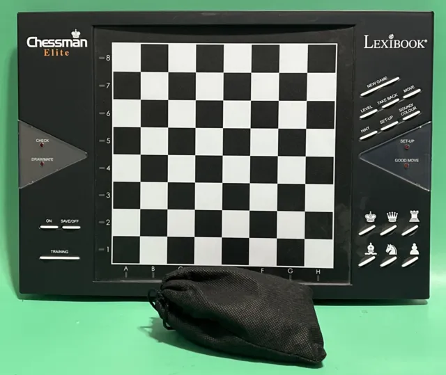 Wizard LEXIBOOK £94.99 Light UK Electronic Chessman Elite Chess POTTER Set - Game HARRY With PicClick