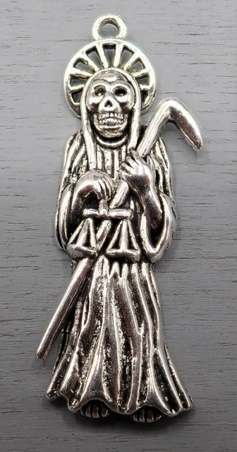 51x18mm Anhänger Charm Skelett Schädel Tod Halloween antiksilber 1-20 Stk SB 791