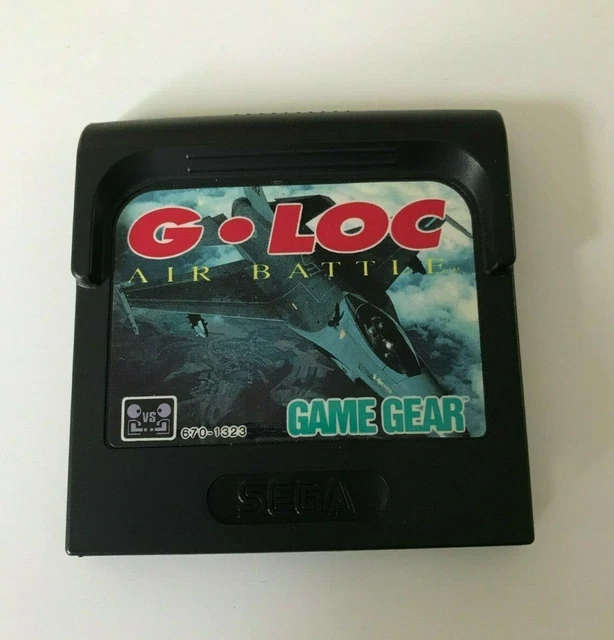 ☺ Ancien Jeu Sega Game Gear G.Loc Air Battle