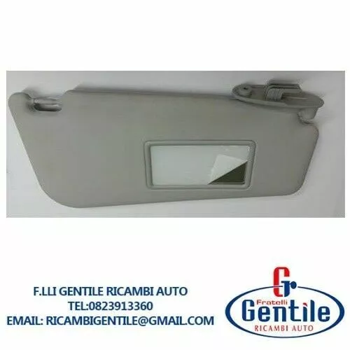 Fiat Punto Dal 99 Pantina Aletta Parasole Dx Destra Con Specchio Lato Passeggero