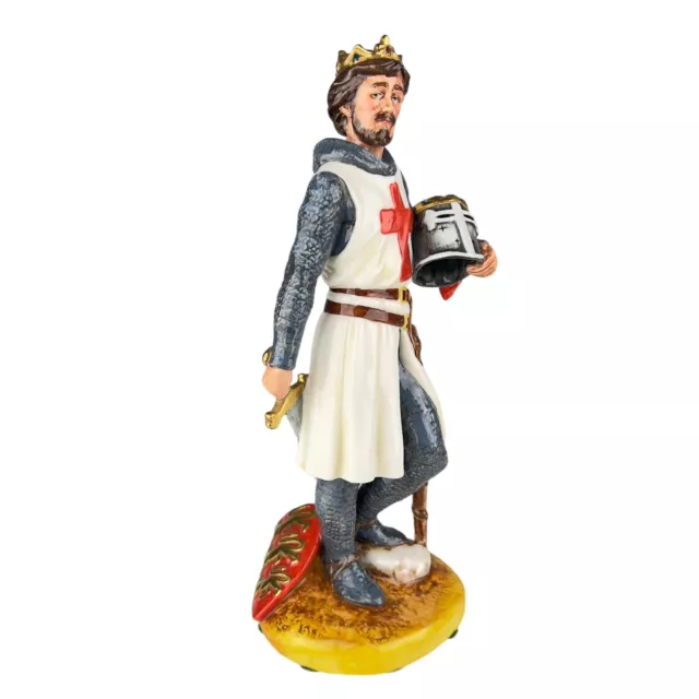 RICHARD THE LIONHEART Royal Doulton HN3675 Figurine King England Crusades Knight