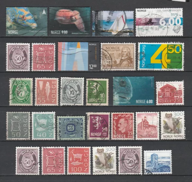 Norvège - Lot De Timbres Oblitérés De Norvège