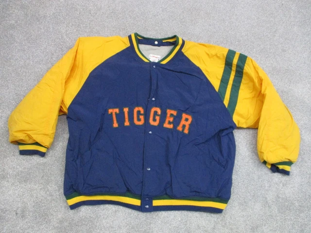 The Disney Women's Full Zip NFL Football Jacket Long Sleeves Navy Blue Size XXL