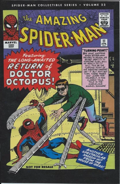 Amazing Spiderman 11 Volume 23 V23 Vol Giveaway Promo Ny Post Collectible Series