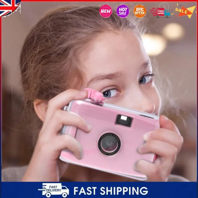 C- Kids Camera Non-disposable Waterproof Shockproof Film LOMO Camera Toys (B)