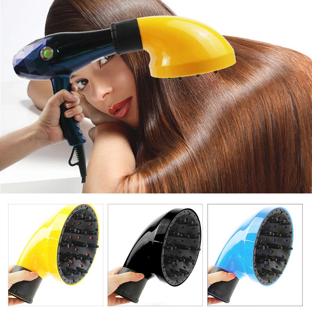 UNIVERSAL HAIR DIFFUSER Profession Blow Dryer Head Diffuser Curly Wavy ...