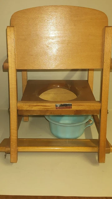 Vasino con seduta da bambino anni 50/60
