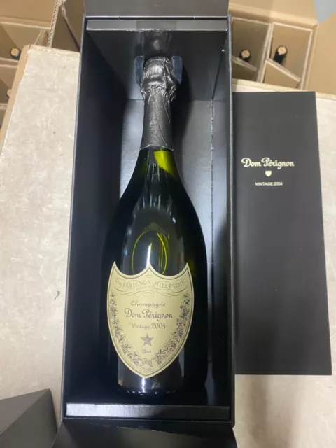 Champagner Brut Dom Perignon vintage 2004 Original Geschenksbox