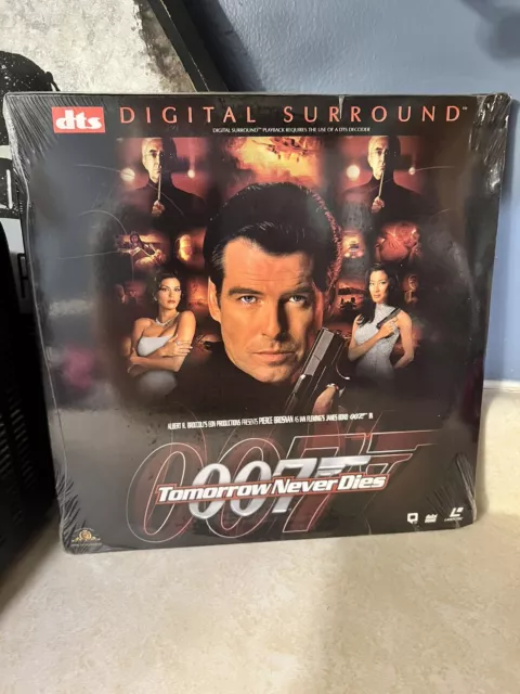 SEALED! TOMORROW NEVER DIES 007 DTS 2-Laserdisc LD EXCELLENT CONDITION VERY RARE