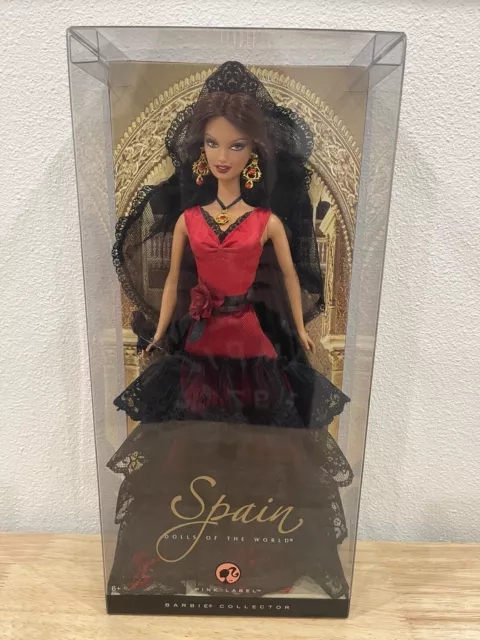 Dolls of the World Spain Barbie Doll 2007 Mattel L9583