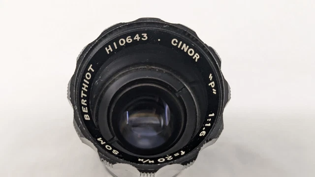 Objectif De Projection Simpson Somtar 5 F:2,8 Pour 16mm – Parfait état