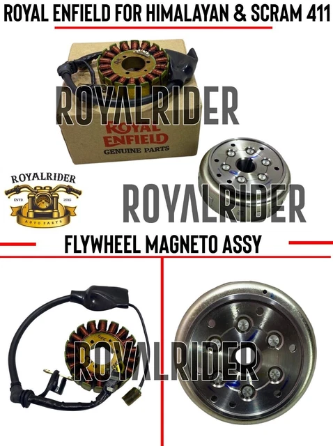 For Royal Enfield Flywheel Magneto Assembly GT Continental Interceptor