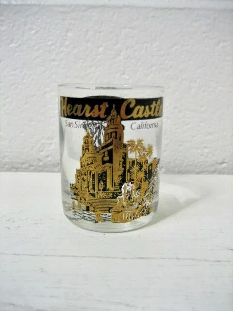 Hearst Castle, San Simeon California toothpick/shot glass