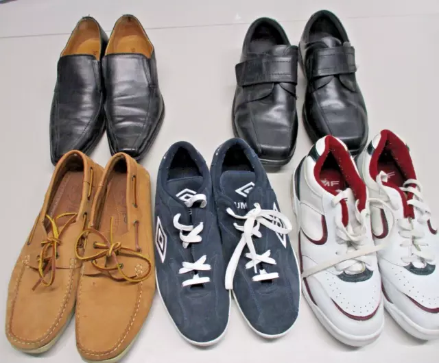 MEN'S SHOE BUNDLE x 5 size 9-10 inc COSYFEET NEXT SAN MARINA