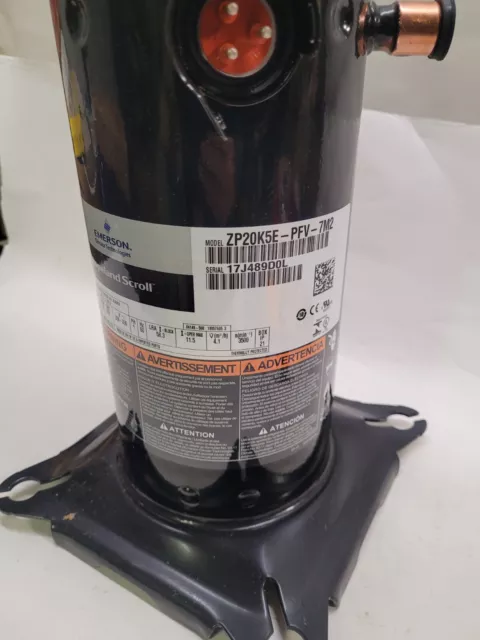 Copeland ZP20K5E-PFV-7M2 Scroll Compressor
