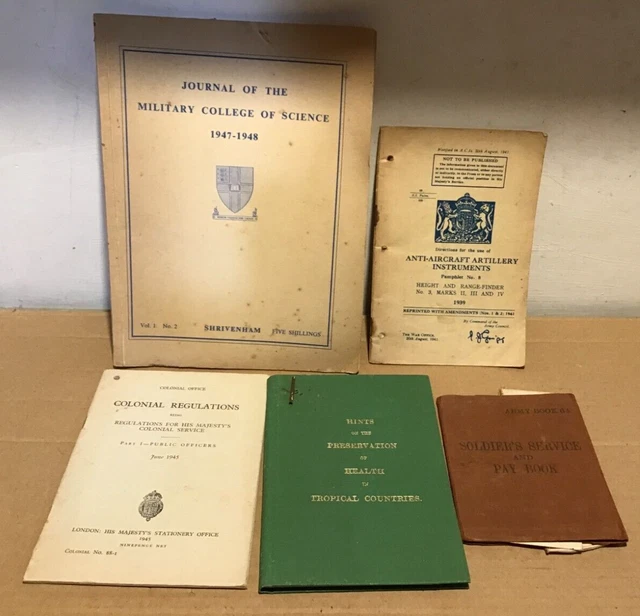 Quantity Of Ww2 Military Literature & Paperwork.