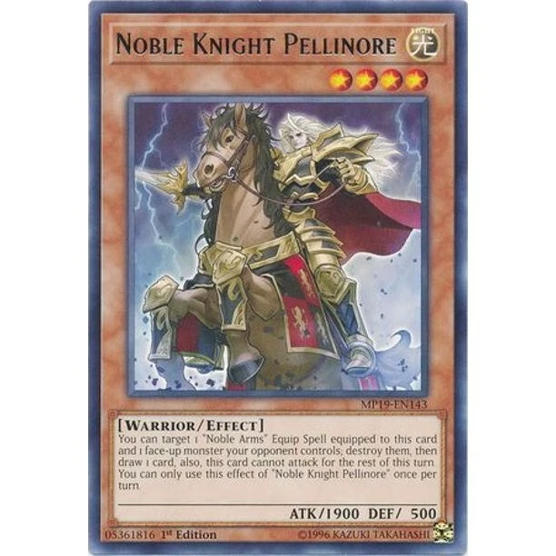 YUGIOH Noble Knight Warrior Deck Complete 40 - Cards