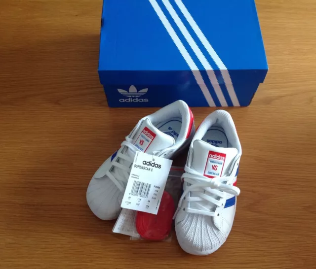 ADIDAS AMERICANA VS Superstar UK11k Kids NEW EUR 23 51 PicClick IT
