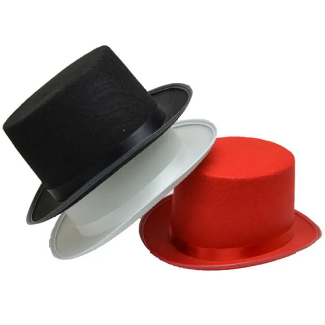 1 pz cappello top deluxe tappetino costume mago cappelliere matrimonio festa di Natale forma HFH7
