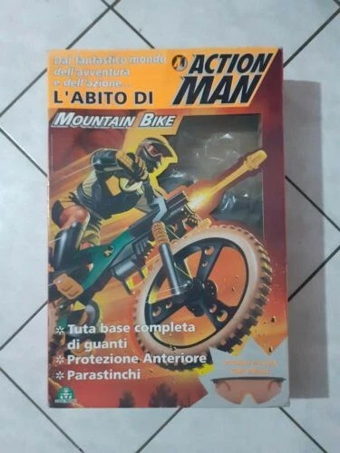 L' Abito Di Action Men Mountain Bike 1999 Taglia 3 Party Ciclismo Bambini Comple