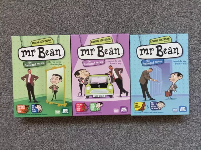 MR BEAN ANIMATED complete dvd £17.99 - PicClick UK