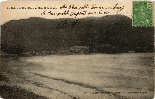 CPA AK VIETNAM La Baie des Cocotiers au Cap St-JACQUES (550334)