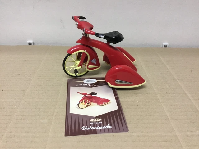 Miniature Tricycle Flexible Flyer Sky King 1930s - Brunswick 1/20 - Diecast