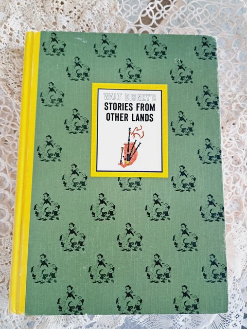 THE WONDERFUL WORLD of WALT DISNEY VINTAGE BOOK 1965 Stories From 