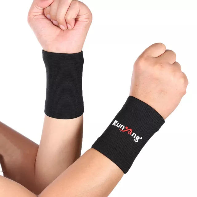 2Pcs Compression Wrist Support Handgelenkmanschette zur Schmerzlinderung am