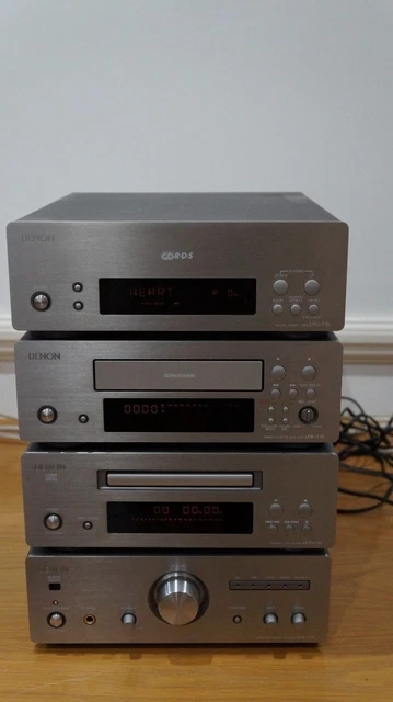 DENON F10 SYSTEM - UPA-F10 Amp, UCD-F10 CD, UDR-F10 Tape, UTU-F10