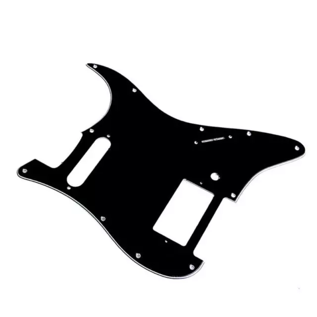 3 Ply Black Guitar Pickguard For  HS Single Strat Humbucker