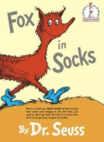 Fox in Socks (Beginner Books) - Hardcover By Dr. Seuss - VERY GOOD