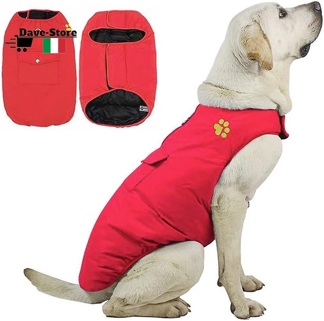 Doggiekit Cappotto Cane,Giacca Invernale per Cani,Antivento Abbigliamento per Ca