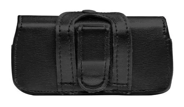 Housse Etui Universel (Cuir Eco Noir Horizontal B) ~ Wiko Cink + /  Cink Plus 3